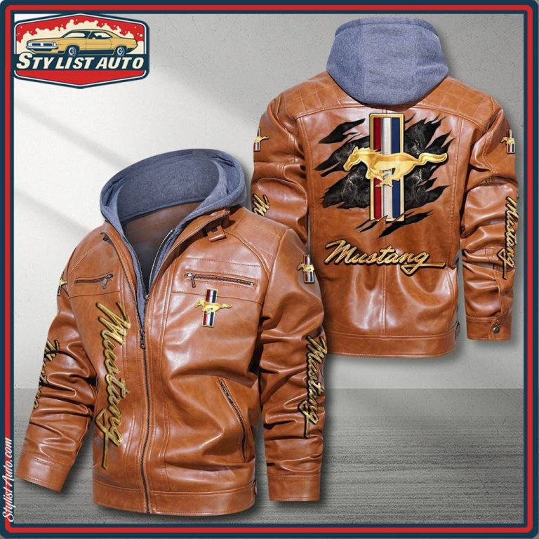 Ford Mustang Leather Jacket,Car Leather Jacket - Stylist Auto